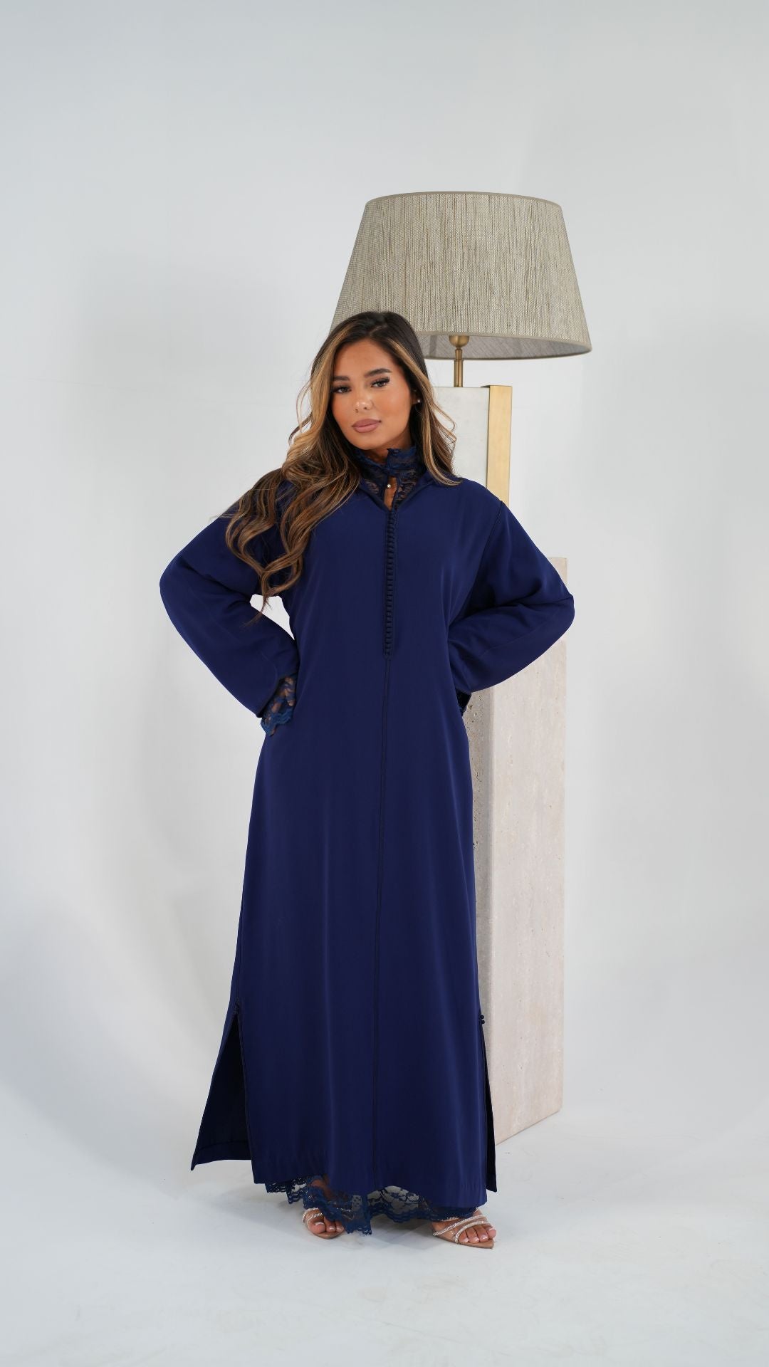 Jellaba Inaya - Bleu Marine