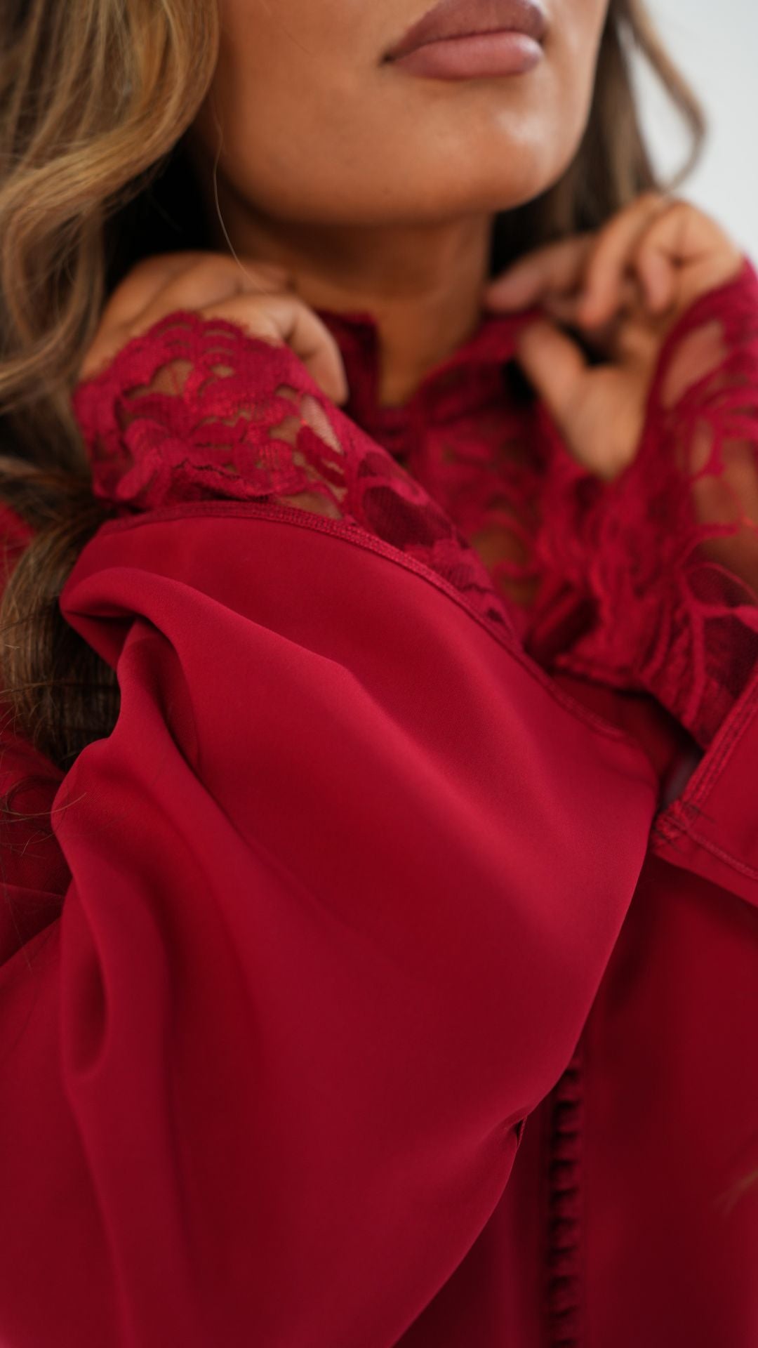 Jellaba Inaya - Rouge